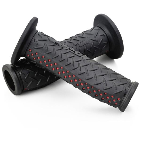 DAYTONA デイトナ GRIPPY GRIP TM GG-D-ADV カラー：ブラック×レッド ...