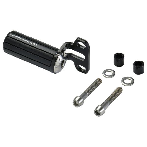 PLOT プロト エクステンションバーマスタークランプ バーカラー：マットブラック(アルマイト) マ...