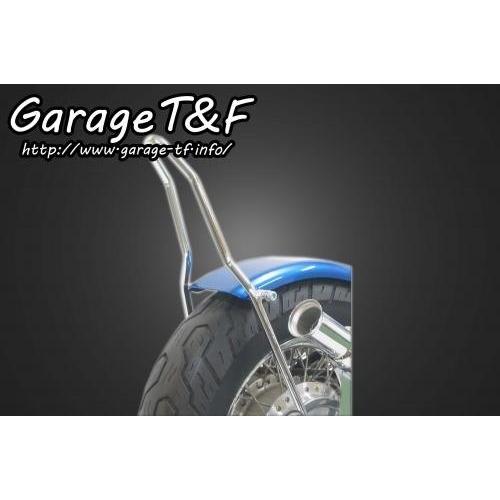 Garage T&amp;F ガレージ フラットフェンダー＆シーシーバーセット カラー：メッキ / タイプ：...