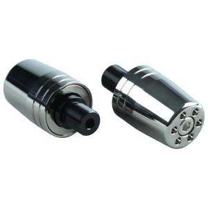 POSH Faith ポッシュ フェイス M17カワサキ用 ウルトラヘビーバーエンド カラー：メッキ...