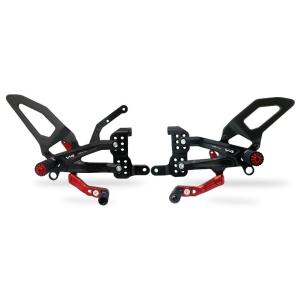 CNC Racing シーエヌシーレーシング アジャスタブルバックステップ RPS カラー：ブラック...