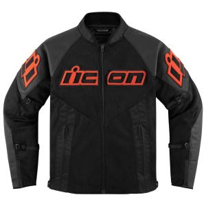 ICON アイコン MESH AF LEATHER JACKET［メッシュ AF レザー ジャケット...