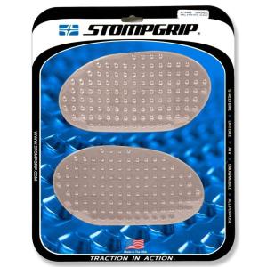 STOMPGRIP ストンプグリップ トラクションパッド ストリートバイクキット【VOLCANO】 カラー：クリア ニーグリップパッド タンク関連 外装