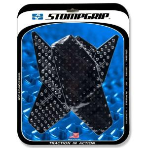 STOMPGRIP ストンプグリップ トラクションパッド ストリートバイクキット【VOLCANO】 カラー：ブラック YZF-R6 YAMAHA ヤマハ ニーグリップパッド タンク関連