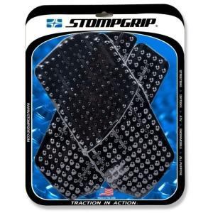 STOMPGRIP ストンプグリップ トラクションパッド ストリートバイクキット【VOLCANO】 カラー：ブラック CONCOURSE14 KAWASAKI カワサキ ニーグリップパッド