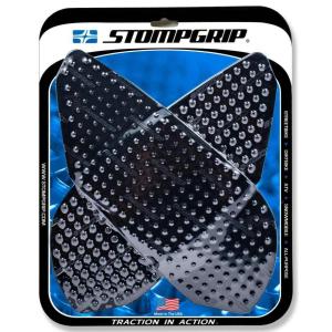 STOMPGRIP ストンプグリップ トラクションパッド ストリートバイクキット【VOLCANO】 カラー：ブラック DAYTONA675 TRIUMPH トライアンフ ニーグリップパッド