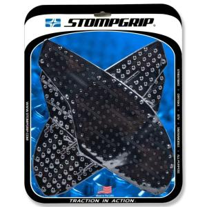 STOMPGRIP ストンプグリップ トラクションパッド ストリートバイクキット【VOLCANO】 カラー：ブラック DAYTONA675 TRIUMPH トライアンフ ニーグリップパッド