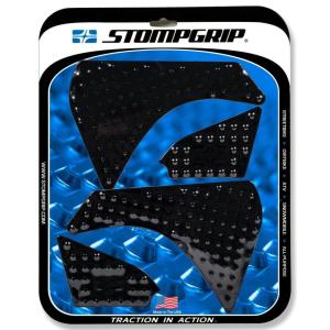 STOMPGRIP ストンプグリップ トラクションパッド ストリートバイクキット【VOLCANO】 カラー：ブラック F800GS BMW ニーグリップパッド タンク関連 外装