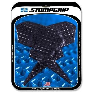 STOMPGRIP ストンプグリップ トラクションパッド ストリートバイクキット【VOLCANO】 カラー：ブラック VERSYS650 KAWASAKI カワサキ ニーグリップパッド 外装