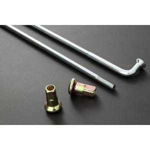 PMC ピーエムシー Z1/Z2 メッキスポークセット Z1000 (空冷) Z750 Z900 (...