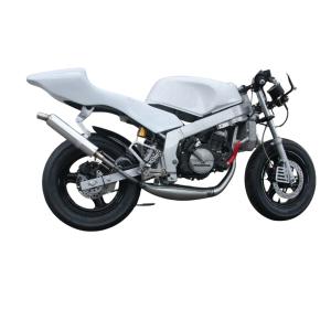 NSR50 2本出しチャンバー ORM製 ホンダ NSR50 右2本出しチャンバー ボアアップ対応 耐熱クリア