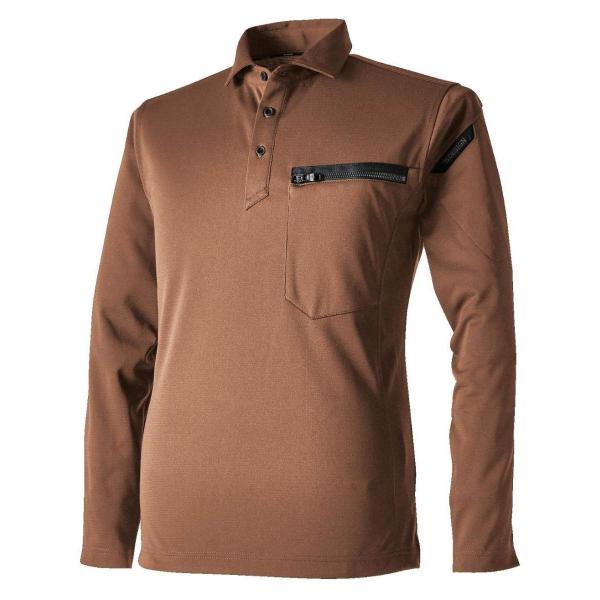 TSDESIGN ティーエスデザイン T／Cワークニットロングポロシャツ サイズ：5L カジュアルシ...