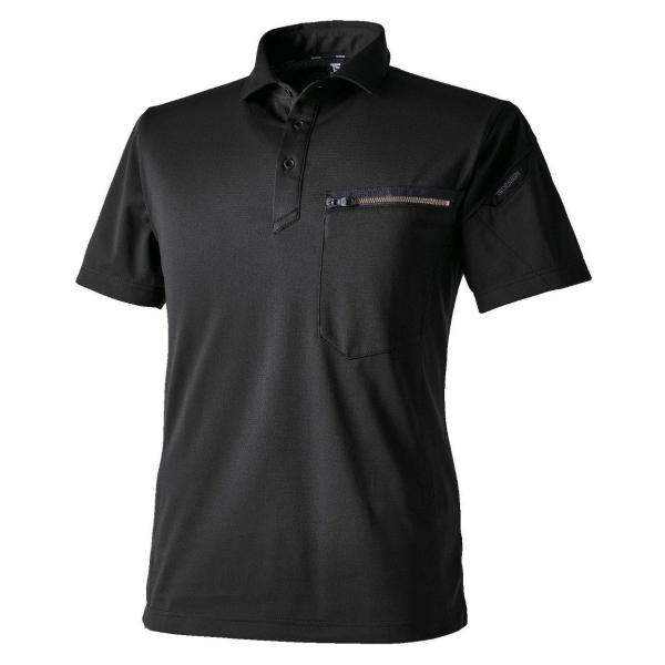 TSDESIGN ティーエスデザイン T／Cワークニットショートポロシャツ サイズ：3L カジュアル...