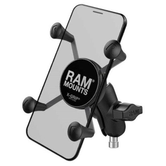 RAM MOUNTS ラムマウント Xグリップ＆M8ボルトベースセット(ショートアーム) スマートフ...