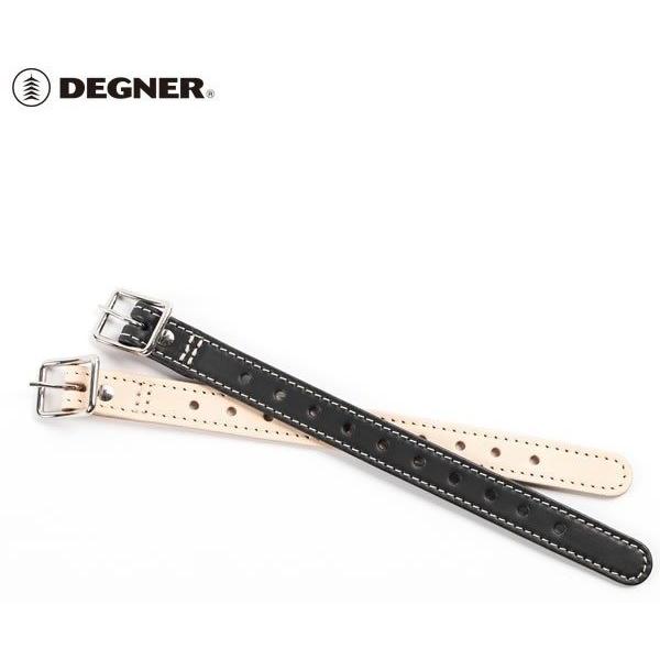 DEGNER デグナー SB用 車体取付けベルト(リジットバッグ用 ) カラー：ブラック(糸色：白)...