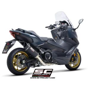 SC-PROJECT SCプロジェクト レーシング フルエキゾーストシステム 2-1＆SC1-R サイレンサー 本体材質：カーボン TMAX 560 YAMAHA ヤマハ YAMAHA ヤマハ