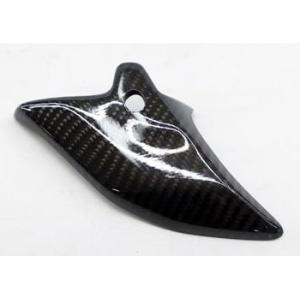 A-TECH エーテック ドライブチェーンガード 素材：C 平織カーボン / クリア塗装：あり GS...
