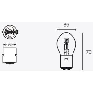 TECNIUM TECNIUM:テクニウム B35 Light Bulbs 12V 35／35W -...