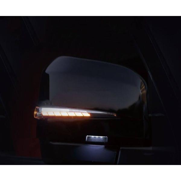 Valenti バレンティ 200系ハイエース ジュエルLED ドアミラーウインカー カラー：クリア...