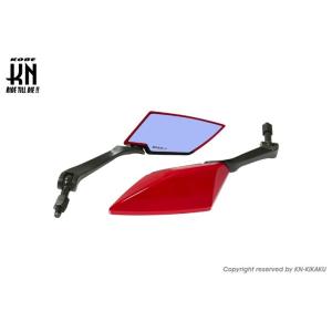 KN企画 KN企画:ケイエヌキカク KOSO TTミラー KNバージョン 本体カラー：レッド／ブラック