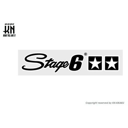 KN企画 ケイエヌキカク STAGE6【ステッカー】Stage6 logo