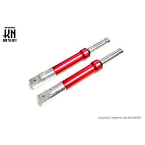 KN企画 ケイエヌキカク フロントフォーク カラー：ブラック／レッド