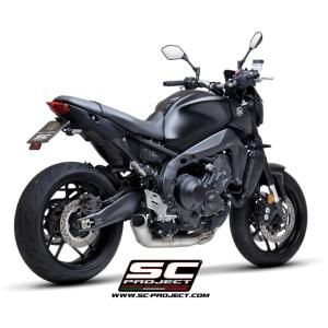 SC-PROJECT SCプロジェクト フルエキゾーストシステム 3-1＆CR-T サイレンサー 本体材質：チタン MT-09 YAMAHA ヤマハ｜webike