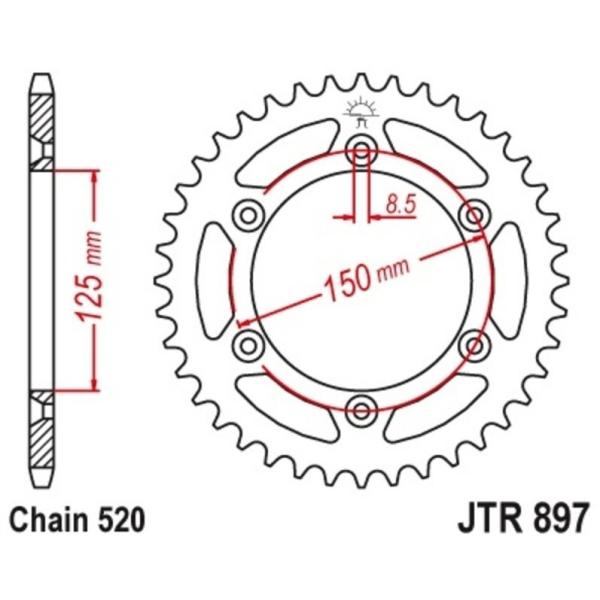 JT SPROCKETS JT SPROCKETS:JTスプロケット Steel Standard ...