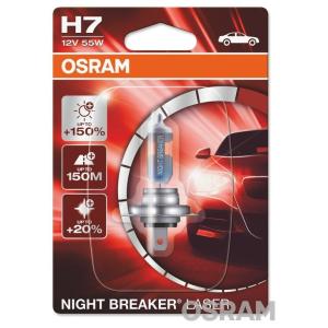 OSRAM オスラム ナイトブレーカー レーザー H7 バルブ 12V 55W-×1 HONDA ホ...