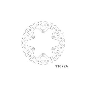 MOTOMASTER モトマスター リアナイトロブレーキディスク YZ 125 WR 250 F F...