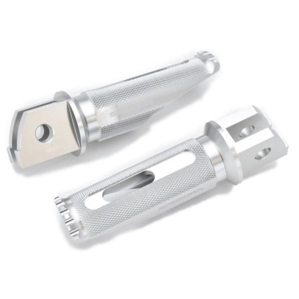 SPEEDRA スピードラ アルミ削り出しステップ レーシングタイプ 取付部カラー：シルバー / ス...