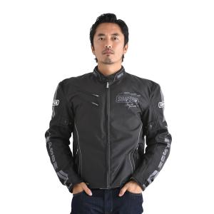 SIMPSON ブラックジャケット Lサイズ BLACK/WSサイズのみ】バイク用品レディースバイクジャケット SIMPSON