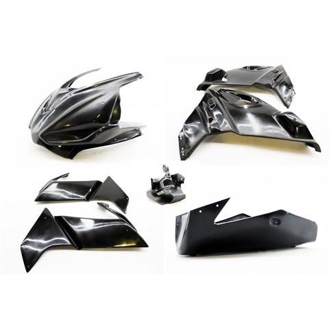 A-TECH エーテック フルカウルSPL 7点セット 素材：FRP白(FW) / クリアー塗装：な...