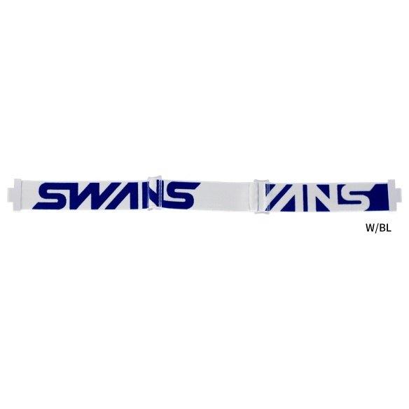 SWANS SWANS:スワンズ MX-TALON専用 スペアベルト カラー：W／BL ホワイトブル...