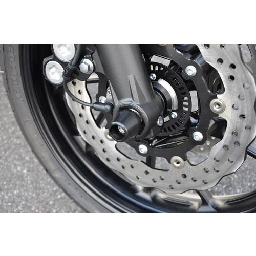 AGRAS アグラス フロントアクスルプロテクター カラー：アルミ／シルバー YZF-R7 YAMA...
