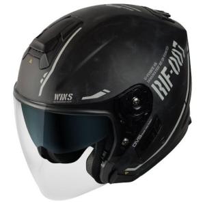 WINS WINS:ウインズ G-FORCE SS JET STEALTH typeC ジェットヘルメット サイズ：XL