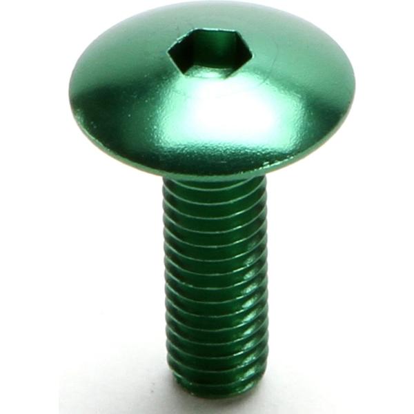 Puig プーチ アルミボルト M6×20 カラー：グリーン／アルミ 汎用ボルト・ネジ