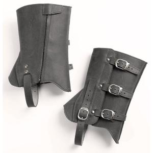 DEGNER（デグナー） CH-10 レザーゲートル（ブラック） : モトメガネ2