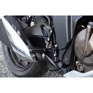 WOODSTOCK ウッドストック バックステップキット カラー：オールブラック ジクサーSF250...