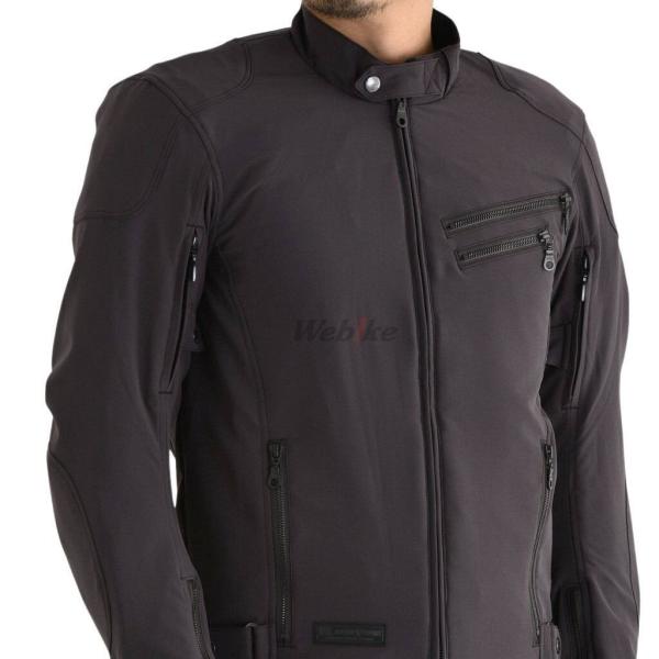 ROUGH＆ROAD ラフ＆ロード エアスルーソフトシェルストレッチライディングZIPジャケット サ...