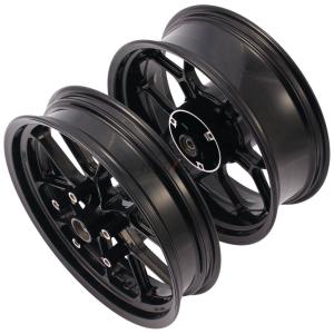 Velg Rossi ブイロッシ Cast Wheels Sprint New Cobra 前後セット ホイール カラー：Black YZF-R25 YAMAHA ヤマハ｜webike