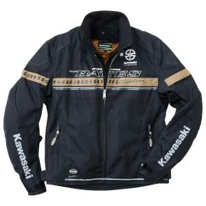 カワサキ（Kawasaki） ウインドブレーカー（ブラック） : バイクパーツ