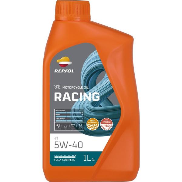 REPSOL レプソル RACING(レーシング)4T【5W-40】【4サイクルオイル】 容量：1L...