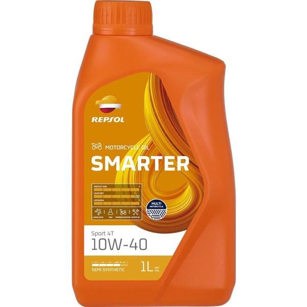 REPSOL レプソル SMARTER(スマーター) スポーツ 4T【10W-40】【4サイクルオイ...