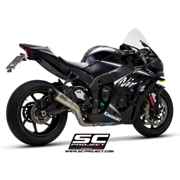 SC-PROJECT SCプロジェクト S1 スリップオンサイレンサー＆フルチタン キャタライザーキ...