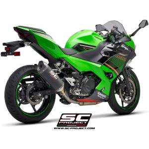 AKRAPOVIC（アクラポビッチ） スリップオンマフラー カーボン NINJA250