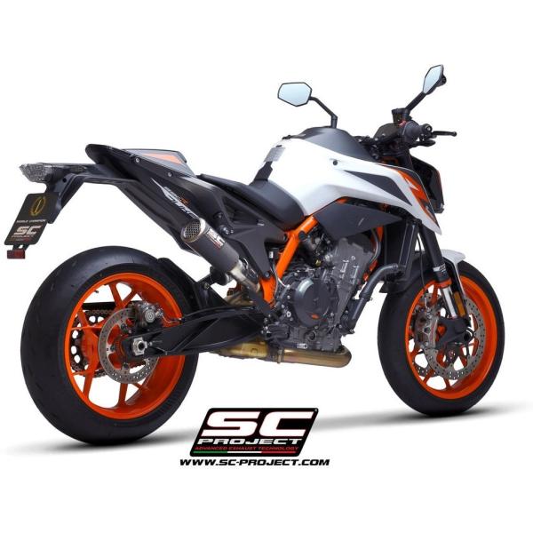 SC-PROJECT SCプロジェクト CR-T M2 スリップオンサイレンサー 790 DUKE ...