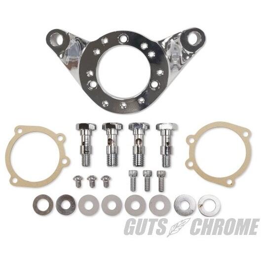 GUTS CHROME ガッツクローム 【V-TWIN】エアクリーナーブラケットキット Eキャブ用変...
