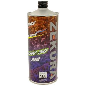 ZEKURA BIKE FSX SUPER 15W-50 MA 1L 、高粘度バイク専用レーシング