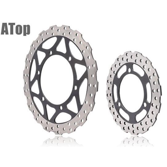 ATop エートップ ブレーキ ディスク ローター フロント リア セット Z250 NINJA25...